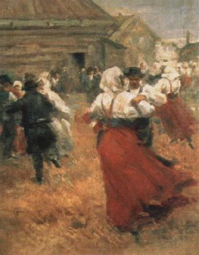Anders Zorn country festival china oil painting image